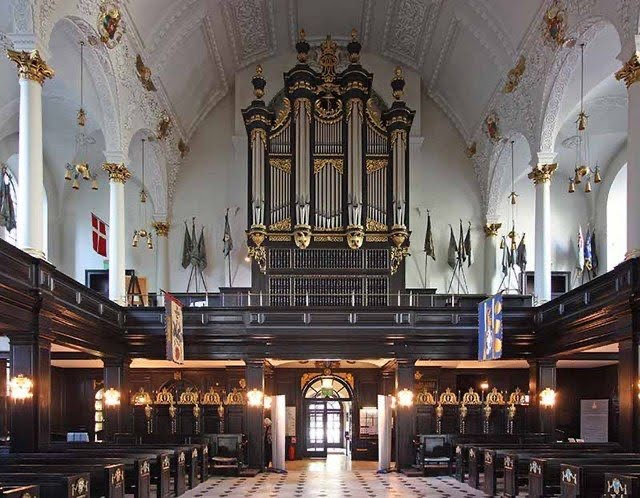 Church Organ View