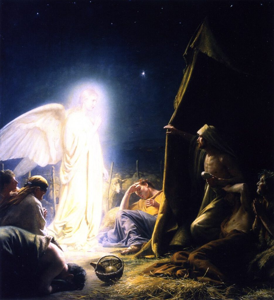 Shepherds and the Angel