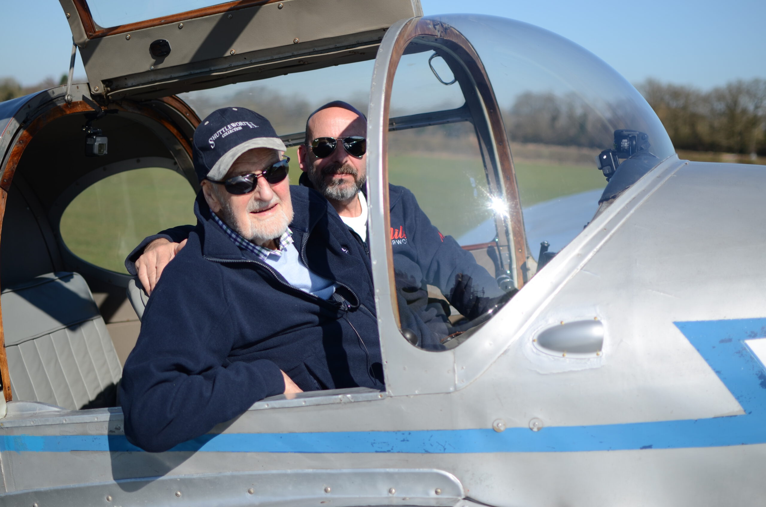 Featured image for “100 year old airman completes fundraising flight”