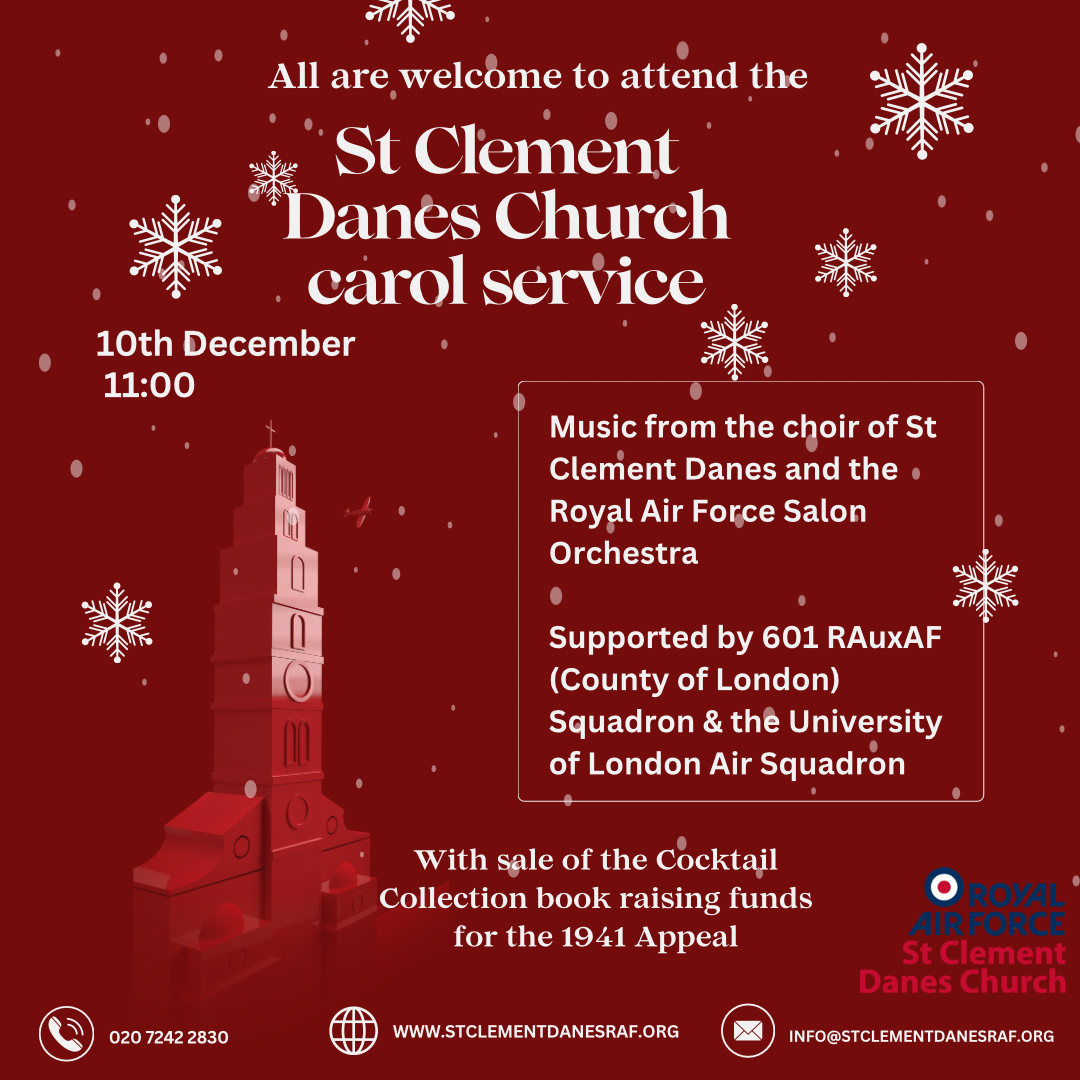 Featured image for “St Clement Danes Church Carol Service”